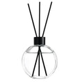 Customized 50ml 100ml 150ml 200ml Flat Round Glass Perfume Bottle Aroma  Glass Bottle with Screw Cap/cork