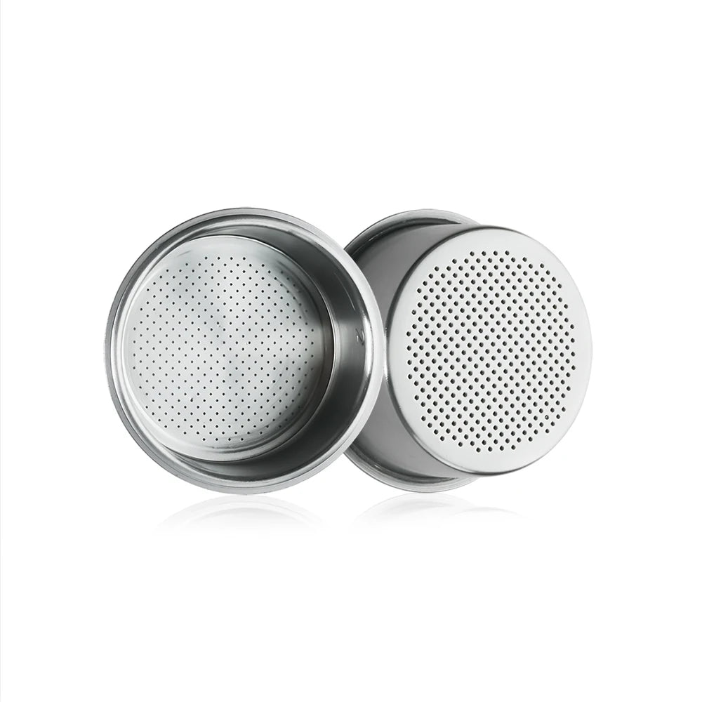 Hot Sale 1PCS 51MM Espresso Coffee Filter Basket 2-Cup Powder Bowls for Bottomless Portafilter Coffee Machine Tampers