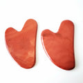 Huiying Hot wholesale Red Jasper gua sha board guastone tool for anti aging