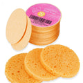 Custom Private Label Compressed Facial Cleansing Sponge Makeup Puff in Cellulose Personalized Private Label