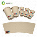 12/16/22oz Coated Kraft Paper High Speed Automatic Roll Paper Cup Fan Flexo Printing Die Cutting Coffee