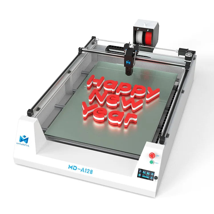 MD-A128 New Year's Special Offer 1200*800mm Channel Letter Sign 3d Printing Shop Logo10ft Large 3d Printer Machine