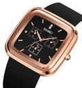 Skmei 1902 Silicone Strap Quartz Watch for Men  Fashion Sport Wristwatch 3ATM Waterproof