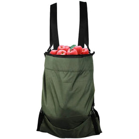 Fruit Picking Bag Vegetable Harvest Apples Berry Garden Picking Bag Garden Apronfarm Helper Free Your Arm and Hand Green