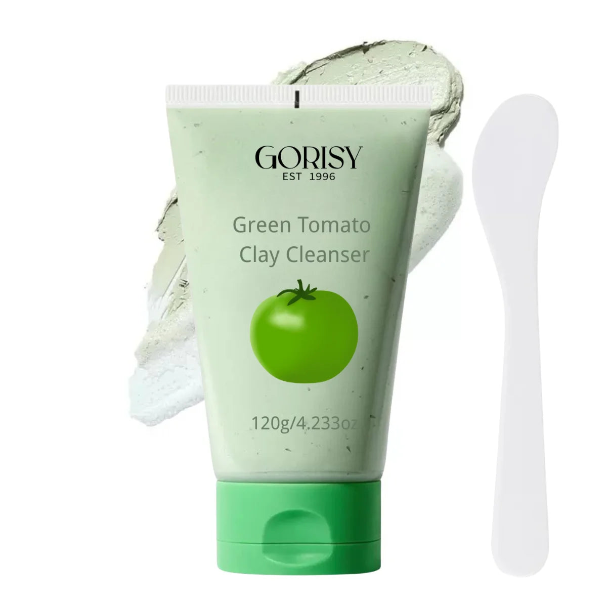 Private Label Green Tomato Foam Cleanser and Nourishing Clay Mask Gently Cleanses Pores and Balances Oils Refreshing Effect