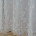 Ready Made Embroidery Window Luxury Curtains for the Living Room with Valance