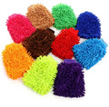 Factory Wholesale Multicolor Wash Drying Cleaning Cloth Auto Clean Mitts Glove Hand Soft Towel Microfiber for Care