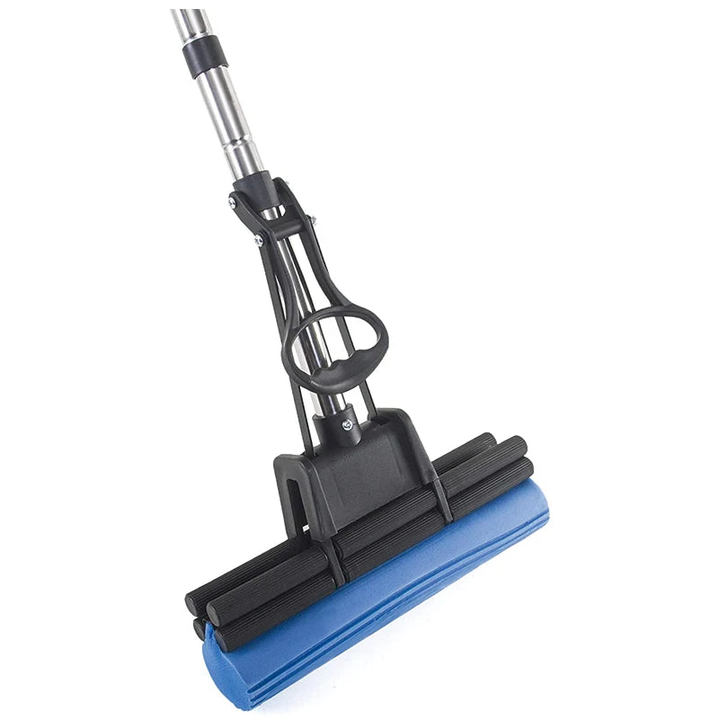 DOOSO Household Items Floor Cleaning PVA Sponge Mop Telescopic Handle PVA Sponge Squeeze Mop