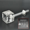 Mini Acrylic Ant Nest Tube Mini Glass Nest for Small Colony Feeding Area Garden Netting for Formicarium Farm