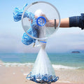 Newbility 3/8" Mesh in Stock Hot Selling 12ft Fishing Cast Nets Nylon Yarn