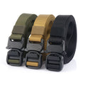 1 Inch Tactical Training Nylon Belt with Zinc Alloy Buckle for Outdoor Hunting and Sports