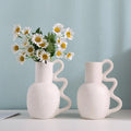 Nordic Simple Cure Series Ceramic Vase Modern Electroplating with Matt Glaze for Home Furnishings Living Room Flower Arrangement