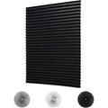 Home Decor Self-Adhesive Pleated Blinds Easy to Install Blackout Windows Curtains for Kitchen Bathroom Shades Pleated Blinds