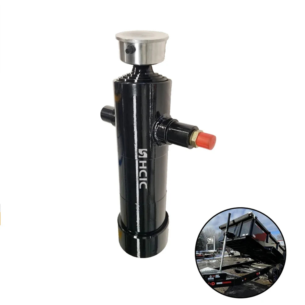 Customized Agricultural Machinery Telescopic Bracket Parts Russia Belarus MTZ80-40-630 Hydraulic Lifting Oil Double Ear Cylinder