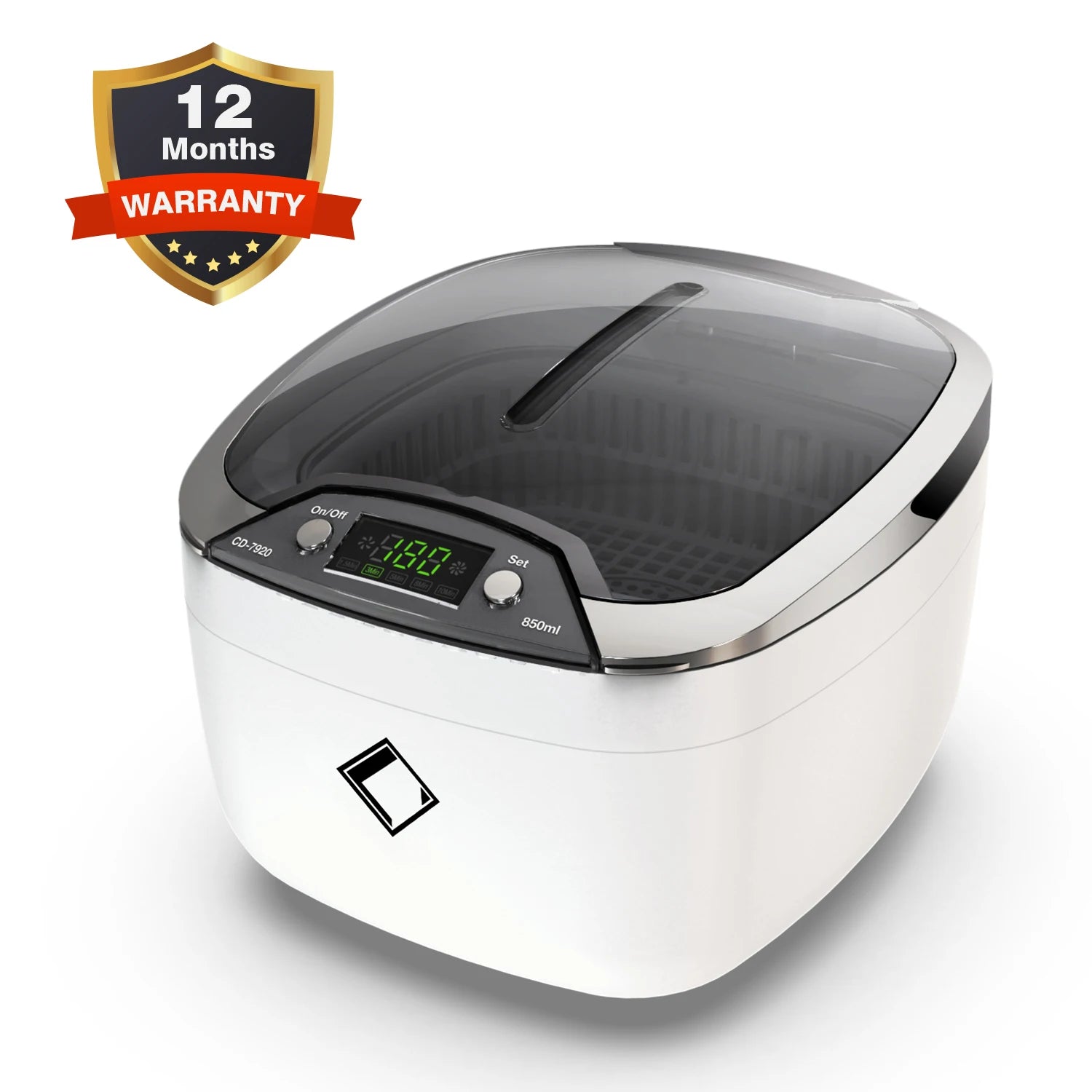 LIFEBASIS Ultrasonic Cleaner/Plastic Jewelry Ultrasonic Cleaning Machine/Home Automatic Ultrasonic Cleaning