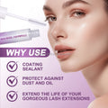 DAMMAN Aloe Eyelash Coating Sealant 10g Clear Mascara Coating Custom Logo Lash Sealer Treatment Eyelash Protector Serum