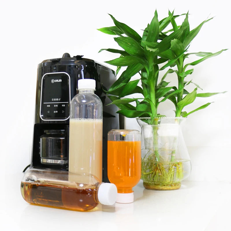 Juice Bottle 80ml~500ml Disposable Plastic Bottle Tea  Transparent Empty
