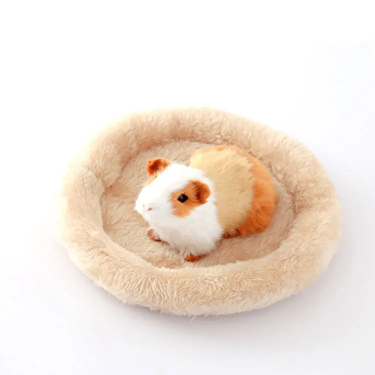Soft Cotton Cartoon Small Pet Rabbit Rat Hamster Bed House Chinchillas Squirrel Bed Nest Cage Mini Guinea Pigs Sleeping Beds
