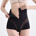 Female Body Shaping Underwear Zipper Stomach Lift Hip Pants Body Shaping Postpartum Shaping High-Rise Cotton Underpants