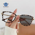 Teenyoun Photochromic and Antiblue Bezel Blue Frame Designer Optical Glasses Cat Eye Women Eyeglasses Spectacle Frame Designer