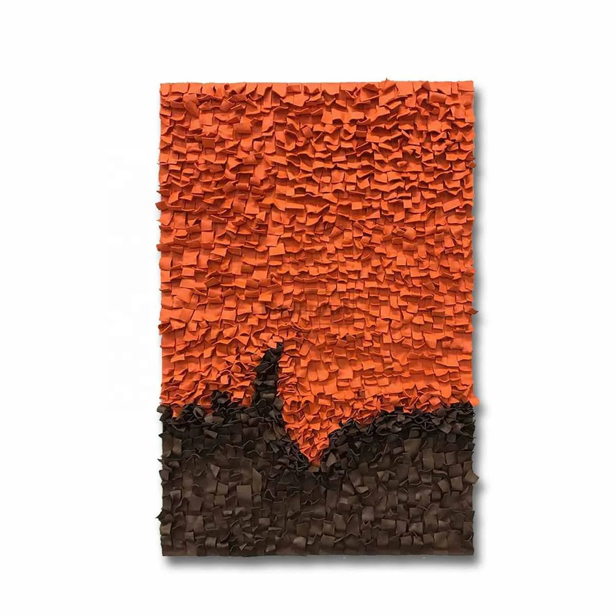Abstract Wall Art Mixed Media Irregular Shape Artwork Acrylic 3d Wall Art Home Accessories for Living Room