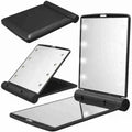 Mini Compact 8 LED Light Foldable Travel Illuminated Square Makeup Mirror Adjustable Pocket Vanity Mirror/cosmetic Mirror