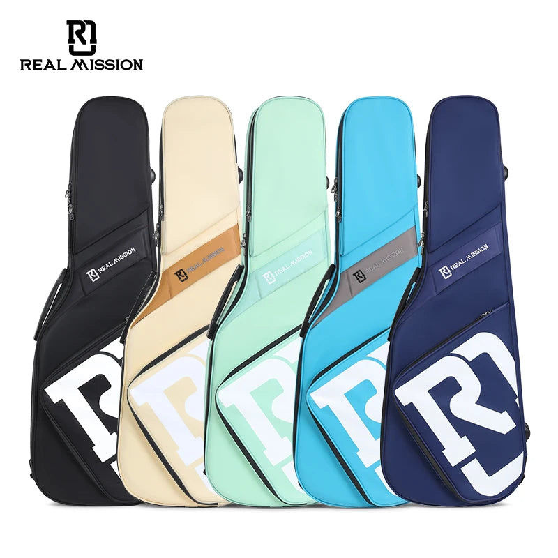 Venus-E Real Mission Sale Wholesale Electric Guitar & Bass Gig Bag Waterproof Nylon Instrument Case with OEM Factory Accessories