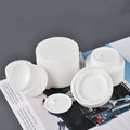 Empty PP Shinning Frosted Plastic Sunscreen Cream Jars 20g 30g 50g 80g White Face Care Cosmetic Packaging