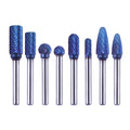 Hot Sale Cheap Double Cut Cylinder Radius End Hand Tool 6mm Carbide Rotary Files Burr