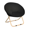 Household Durable Washable Stretch Soft Polyester/Spandex Saucer Chair Seat Slipcover Moon Chair Cover Reador Brand Customizable
