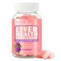 AegleWell Liver Health Gummies 60 Count - Milk Thistle Liver Support Supplement Milk Thistle Gummies