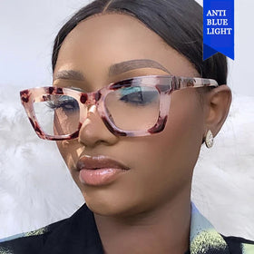 Cross Border Cat Eye Designer Thick Optical Frames Glasses Anti Blue Light Eyeglasses for Women