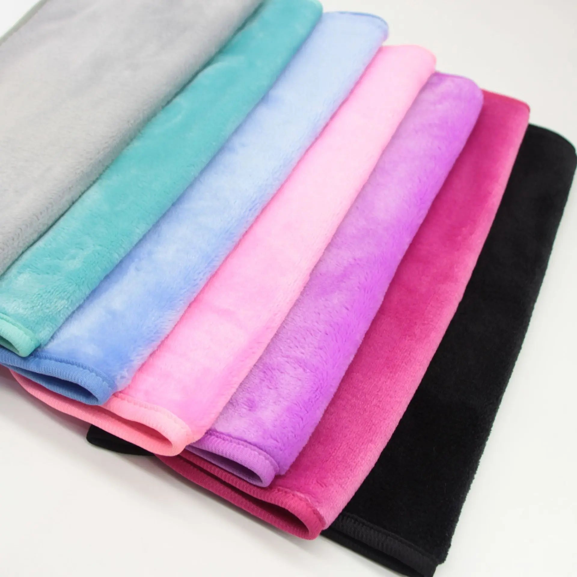 Reusable Women's Microfiber Face Cleaning Cloth Pads Makeup Remover Towel Woven Skincare Beauty Tool Bath Washcloth