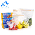 Customized Resealable Fresh Fruits Vegetable Transparent Plastic Zip Lock Food Packaging Bag