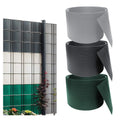 UNEED 19cm*26m PP Tape Fence Privacy Hard PVC Strip Screen Garden Fence