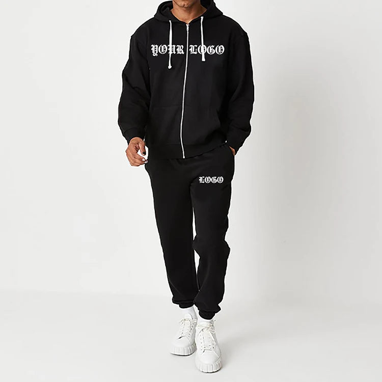 K210783 Manufacturers for Customs Clothes Men's Pants & Trousers Fashion Keep Warm Fleece Streetwear Sweatpants