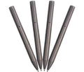 Thicker Tactical Real Men High Class Pocket Clip Business Scala Dull Matte Gun Gray Black Metal Ball Pen With Logo Engrave MegaBDM