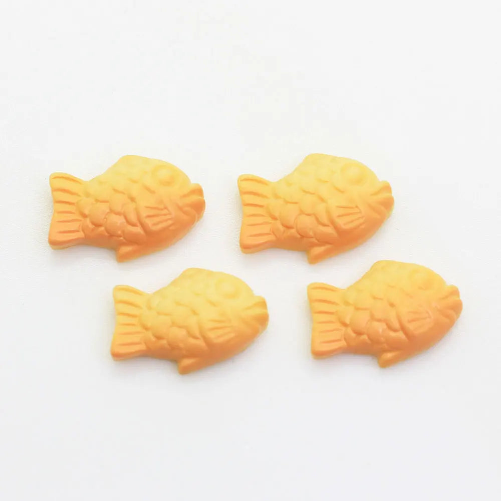 Cute Japanese Sweets Miniature Food Taiyaki Resin Cabochon DIY Charms