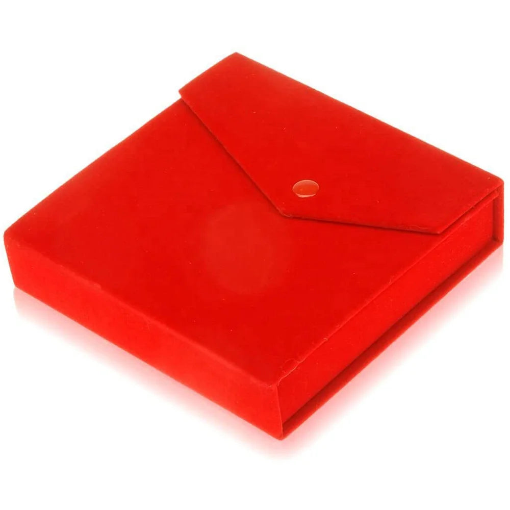 Hot Sale Velvet Ring Jewelry Box Dustproof Durable Earring Box for Jewelry Packaging