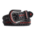Wholesale Rhinestone Belt for Women Western Cowgirl Bling Studded Belt Sparkly Sequin Diamond Belts for Jeans