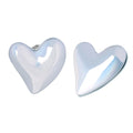 French Exquisite Heart Knot Earrings Stainless Steel 18K Gold Plated High Gloss for Women Floral Meetup Dessert Shop Gift