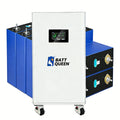 EU Stock 51.2V 280AH 320AH LiFePO4 Battery DIY Set with a 51.2V Kit and 16 Pieces EVE 280Ah New Cells for Home Energy System