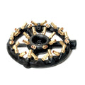 Propane Gas Jet Burner With 32 Brass Nozzles Outdoor Burners
