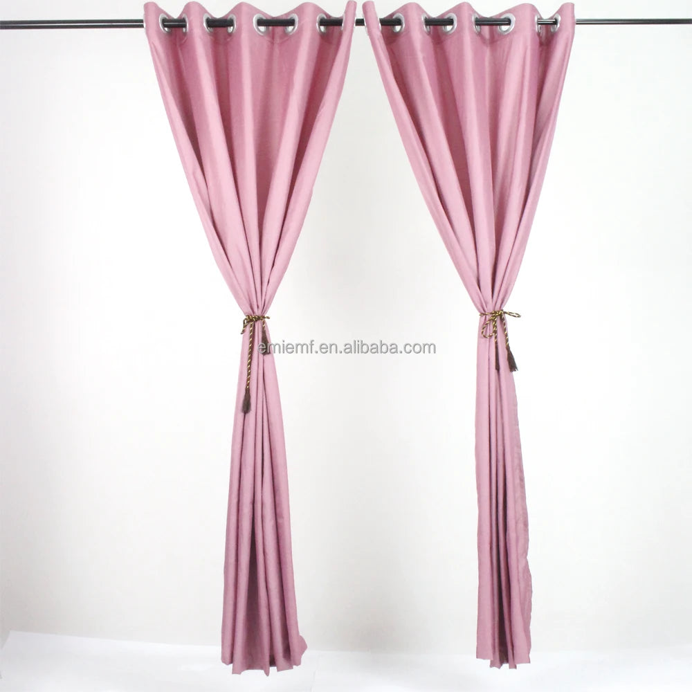 Block Fibre Emi Protection Window Curtains Emf Rf Shielding Curtain EMF Silver CLASSIC Window Curtains Living Room Solid Knitted