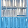 200 Pcs XXL Long Straight Square Shape Tips for Acrylic False Nail With Box Extra Long C Curve Half Cover Nail Tips