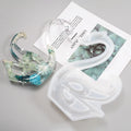 Swan Resin Mold 3D Swan Table Decoration Mold for Resin Candle Mold DIY Resin Crafts Home Office Decoration