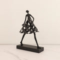 Fashion Home Decor Scandinavian Minimalist Metal Figure Ornament Art Figure Sculpture Crafts