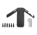 Promotional Gifts Custom LOGO Stainless Steel 16 in 1 Pocket Knife Multi Tool Socket Hex Wrench Screwdriver Multitool Keychain