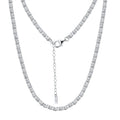 RINNTIN SC54 Handmade Necklace Chain Solid 925 Sterling Silver Men Cadena Phoenix Tail Chain Chaine Au Cou Femme En Gros
