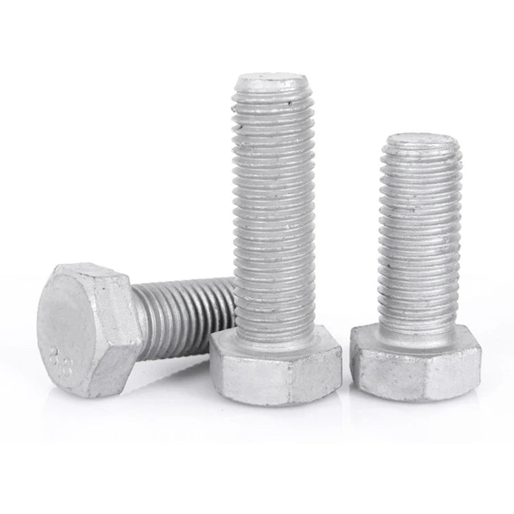 M8 M10 M12 M14 M16 M18 M20 M22 M24 DIN933 DIN931 Grade 8.8 10.9 Dacromet Coating Hex Head Bolts